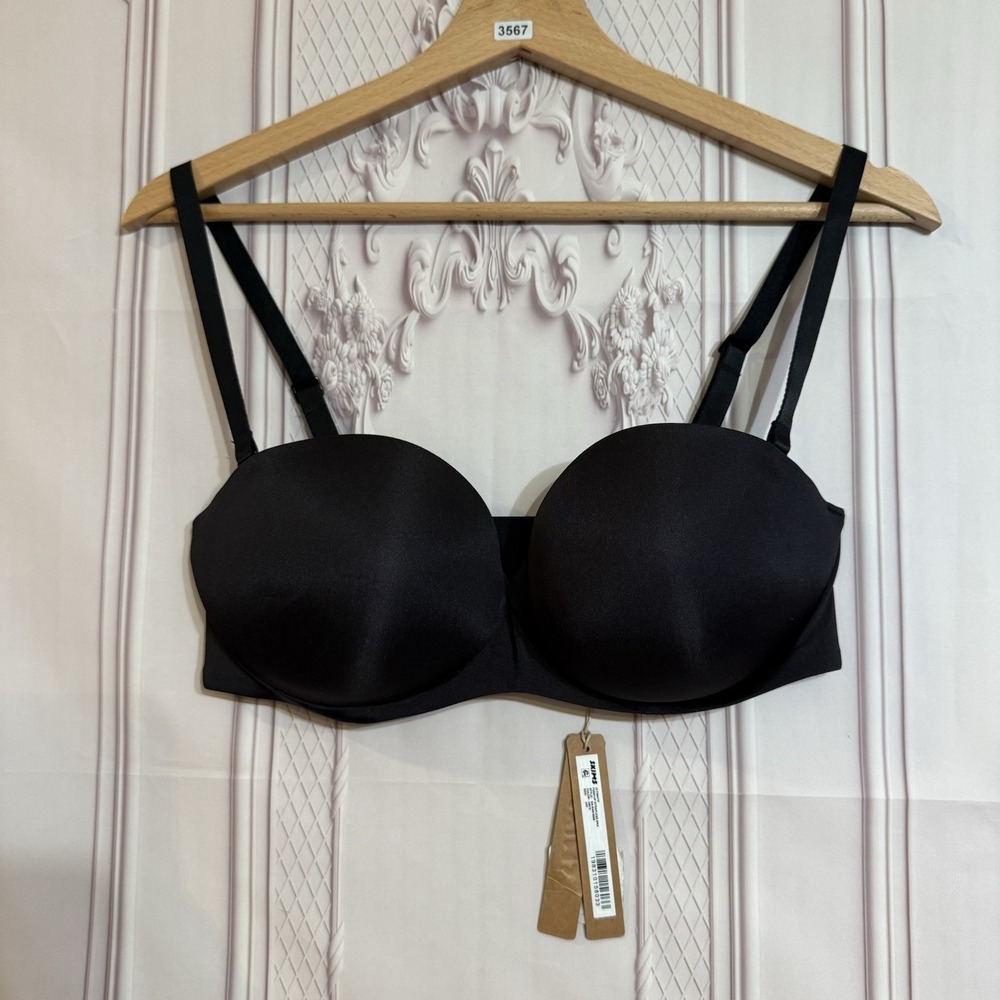 Skims SOLD Ultimate Push Up Strapless Bra Onyx Black Size SOLD